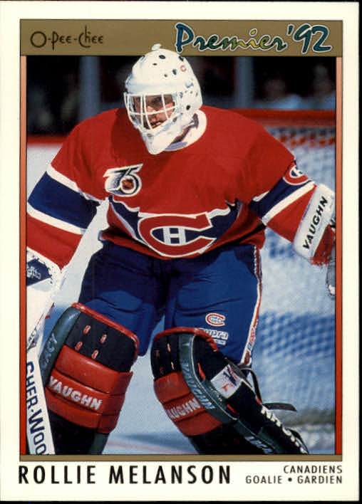 1991-92 OPC Premier #97 Rollie Melanson