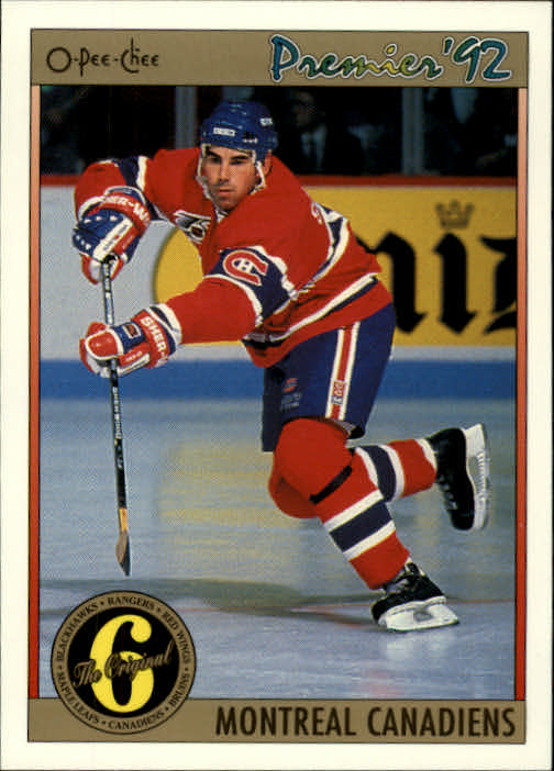 1991-92 OPC Premier #181 Mathieu Schneider ORIG6