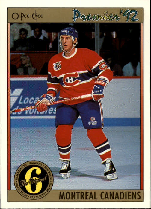 1991-92 OPC Premier #188 Alain Cote ORIG6
