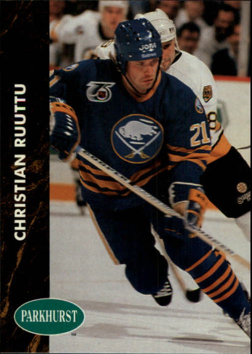 1991-92 Parkhurst #242 Christian Ruuttu