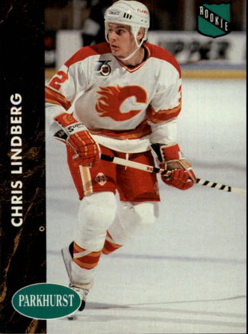 1991-92 Parkhurst #251 Chris Lindberg RC