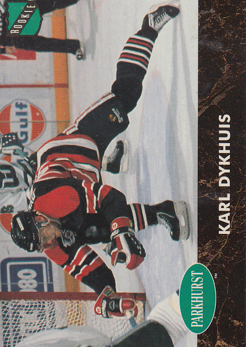 1991-92 Parkhurst #262 Karl Dykhuis