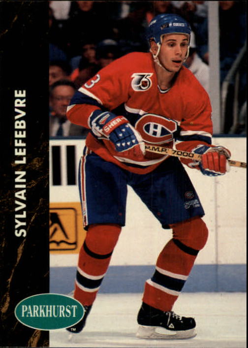 1991-92 Parkhurst #307 Sylvain Lefebvre