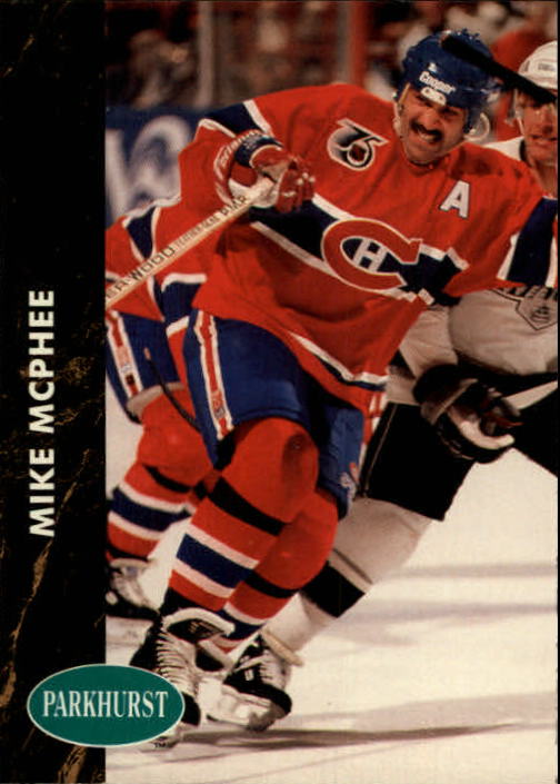 1991-92 Parkhurst #310 Mike McPhee