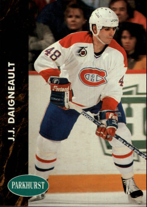 1991-92 Parkhurst #312 J.J. Daigneault