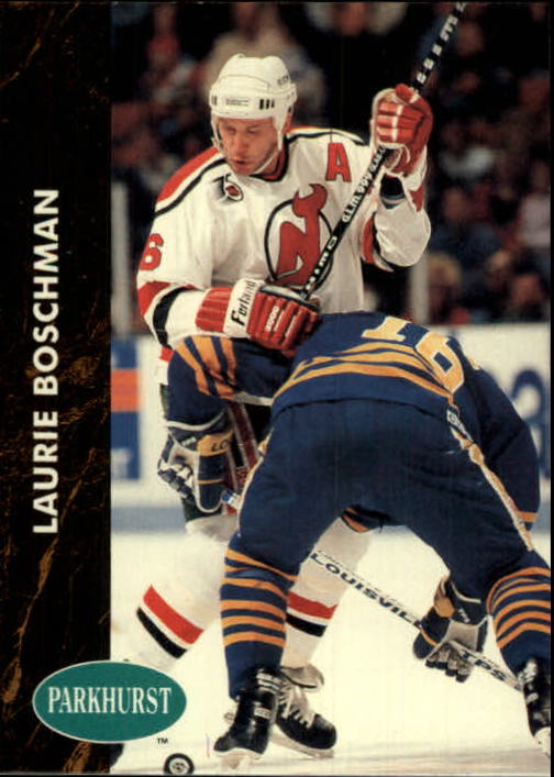 1991-92 Parkhurst #316 Laurie Boschman