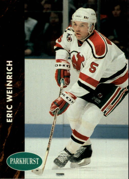 1991-92 Parkhurst #318 Eric Weinrich