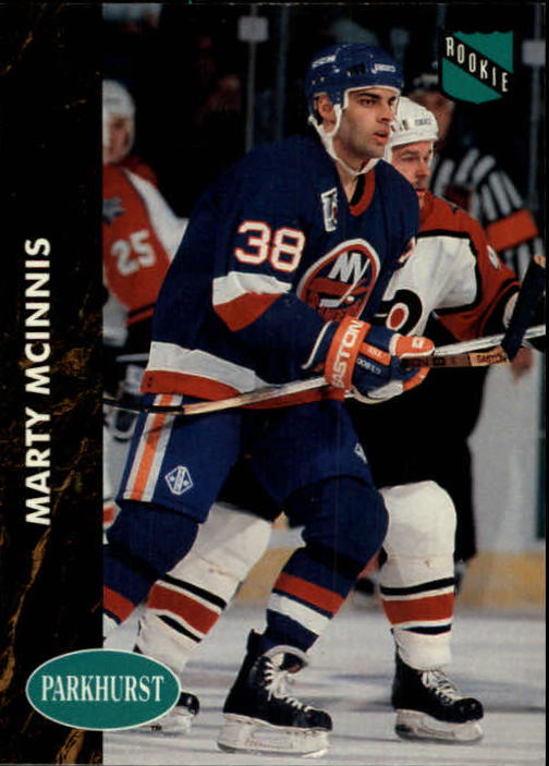 1991-92 Parkhurst #327 Marty McInnis RC