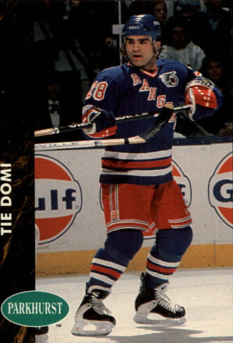 1991-92 Parkhurst #333 Tie Domi