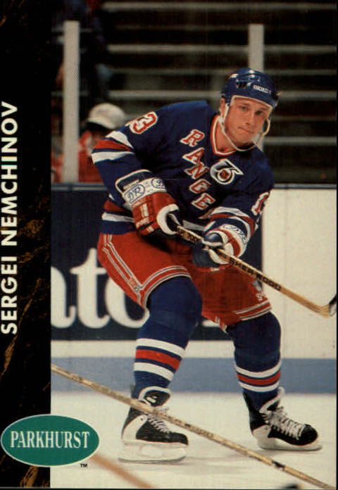1991-92 Parkhurst #334 Sergei Nemchinov