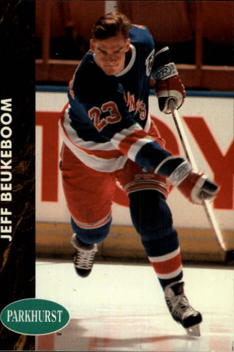 1991-92 Parkhurst #341 Jeff Beukeboom