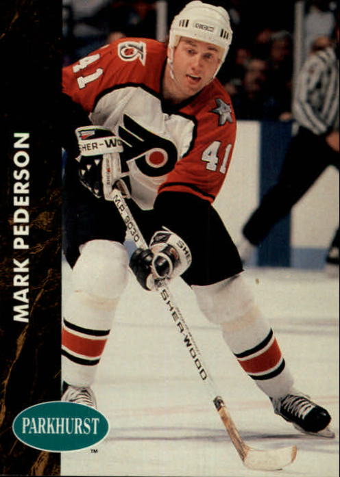 1991-92 Parkhurst #345 Mark Pederson
