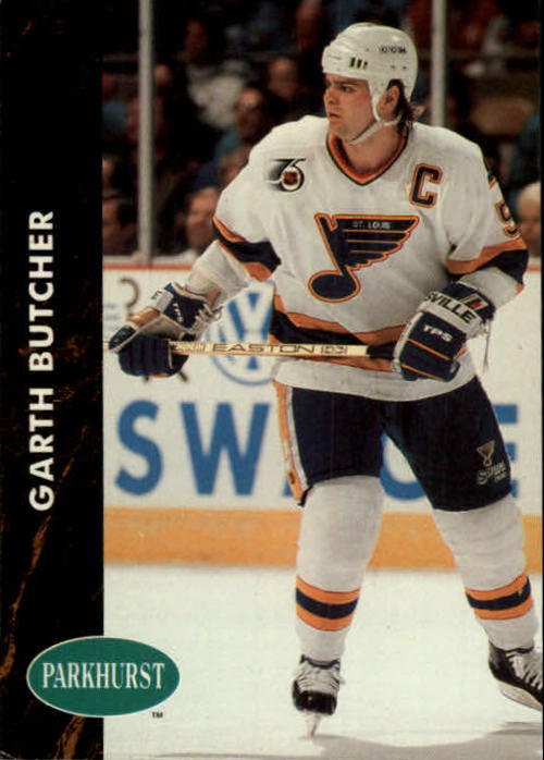 1991-92 Parkhurst #374 Garth Butcher