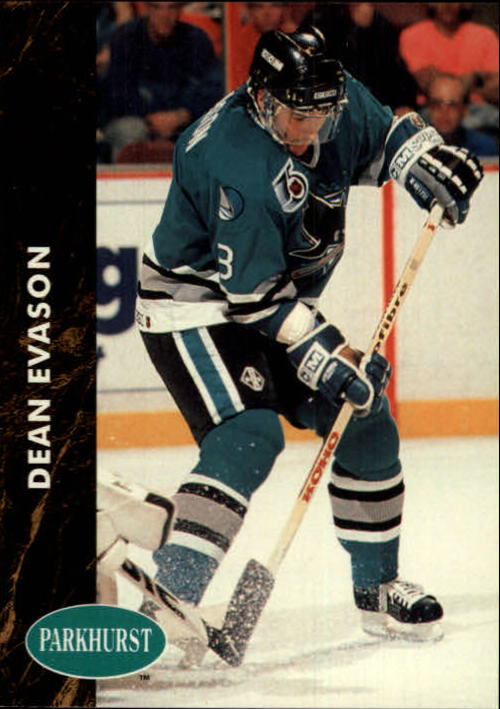 1991-92 Parkhurst #388 Dean Evason