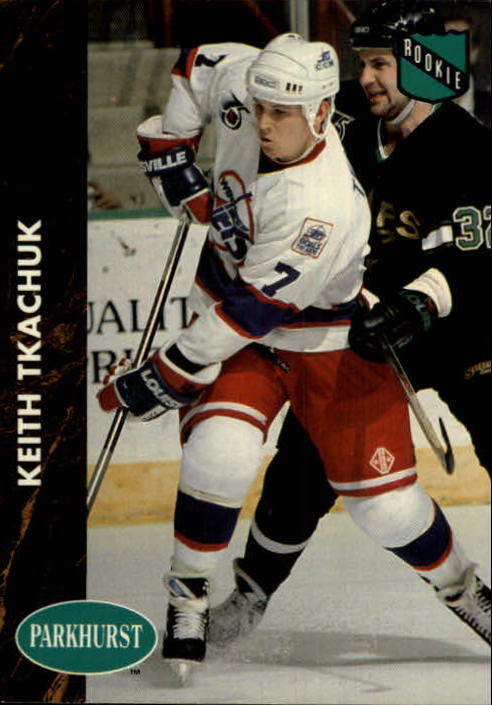 1991-92 Parkhurst #424 Keith Tkachuk RC