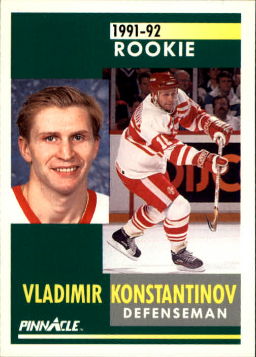 1991-92 Pinnacle #311 Vladimir Konstantinov RC