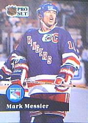 1991-92 Pro Set #439 Mark Messier