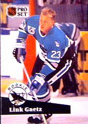 1991-92 Pro Set #561 Link Gaetz