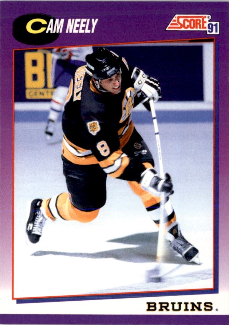 1991-92 Score American #6 Cam Neely