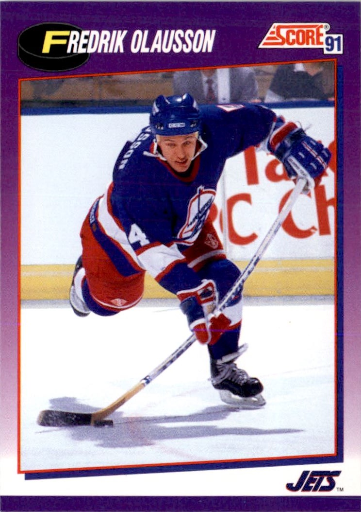 1991-92 Score American #18 Fredrik Olausson