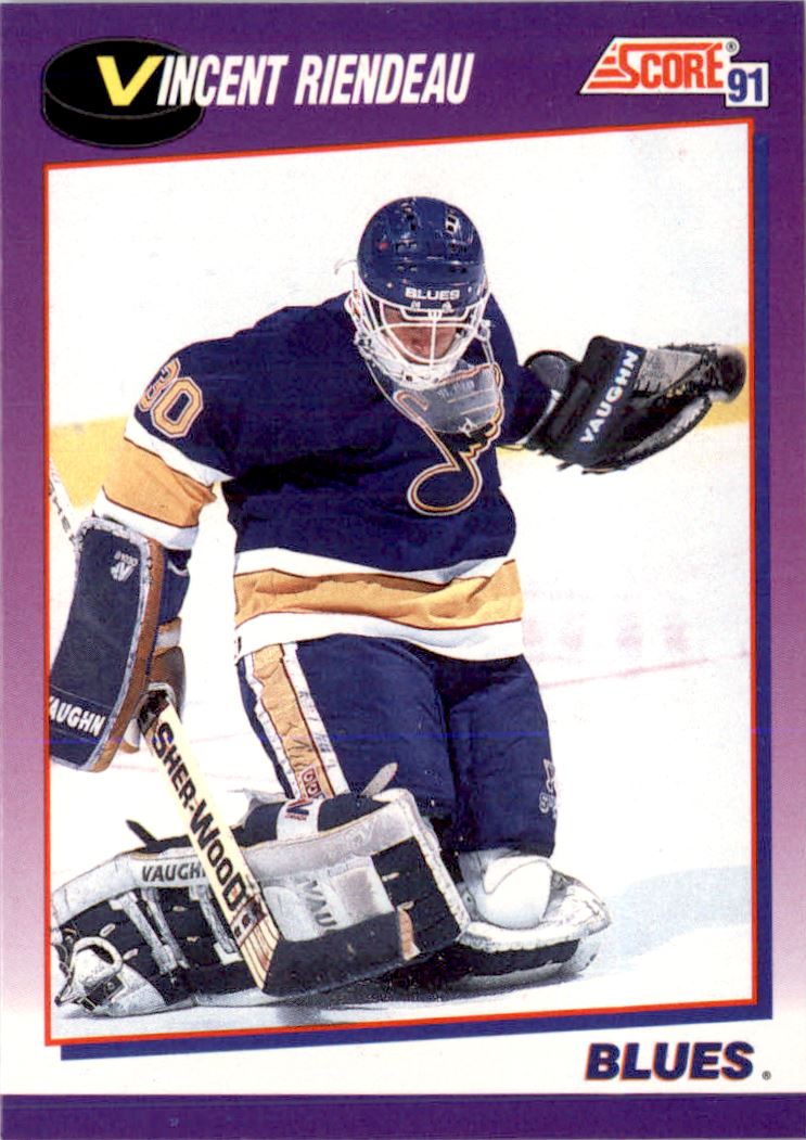 1991-92 Score American #23 Vincent Riendeau