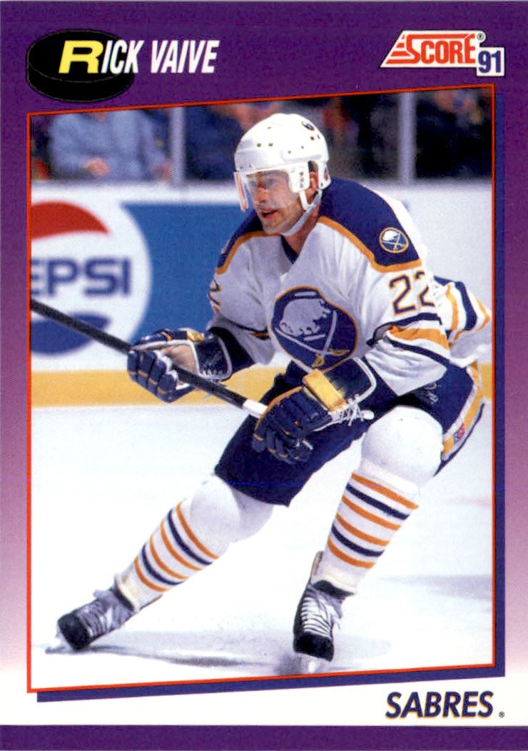 1991-92 Score American #26 Rick Vaive