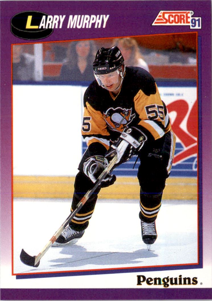 1991-92 Score American #31 Larry Murphy
