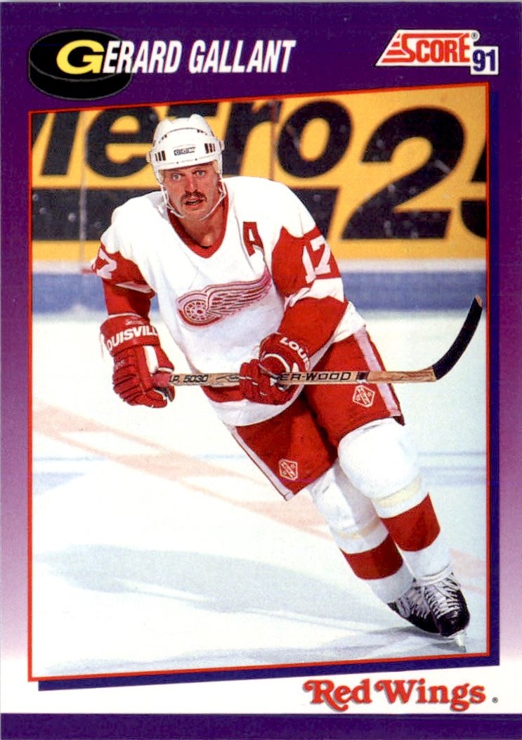 1991-92 Score American #34 Gerard Gallant
