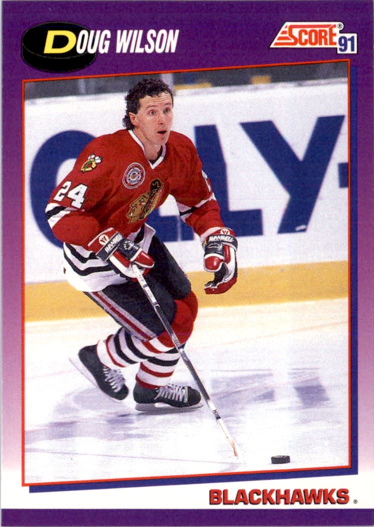 1991-92 Score American #35 Doug Wilson