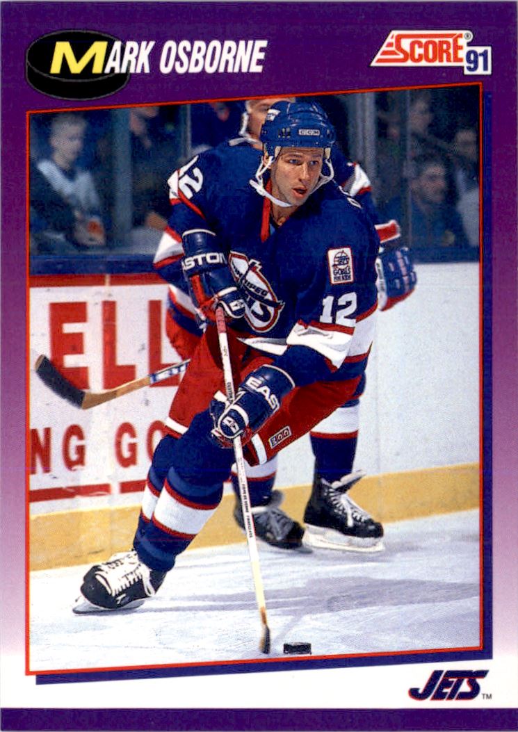 1991-92 Score American #39 Mark Osborne