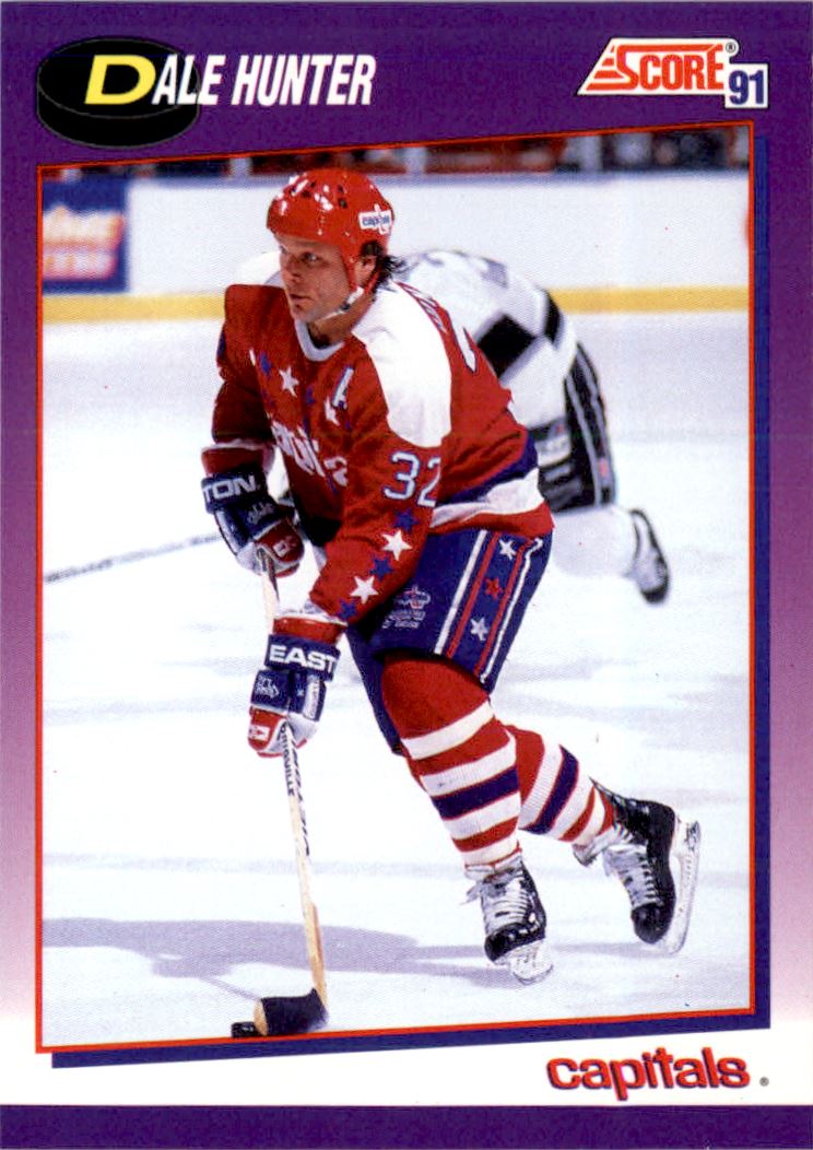1991-92 Score American #56 Dale Hunter