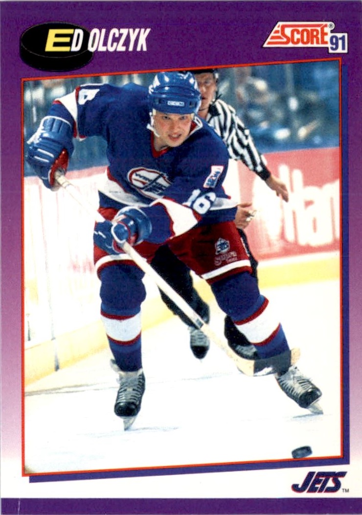 1991-92 Score American #60 Ed Olczyk