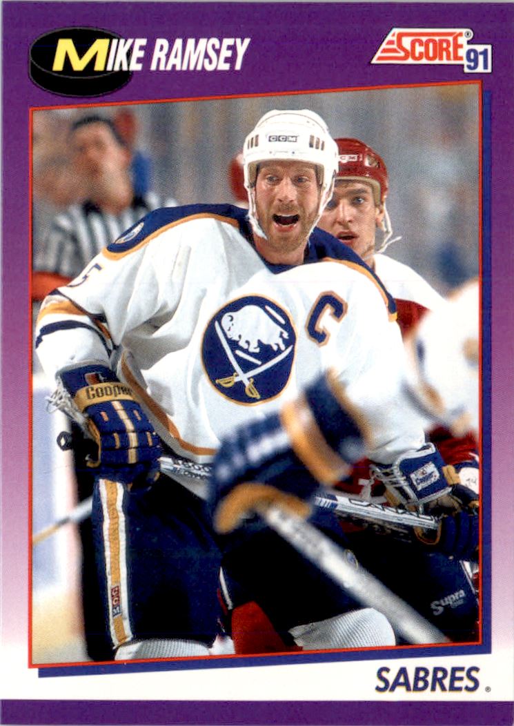 1991-92 Score American #61 Mike Ramsey