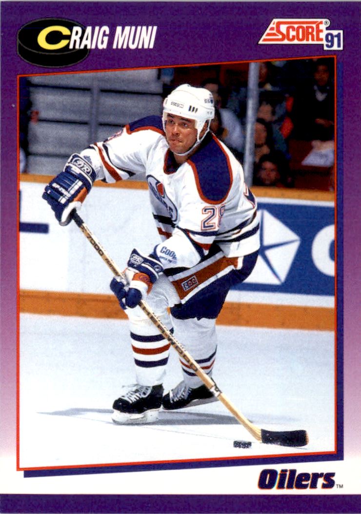 1991-92 Score American #67 Craig Muni