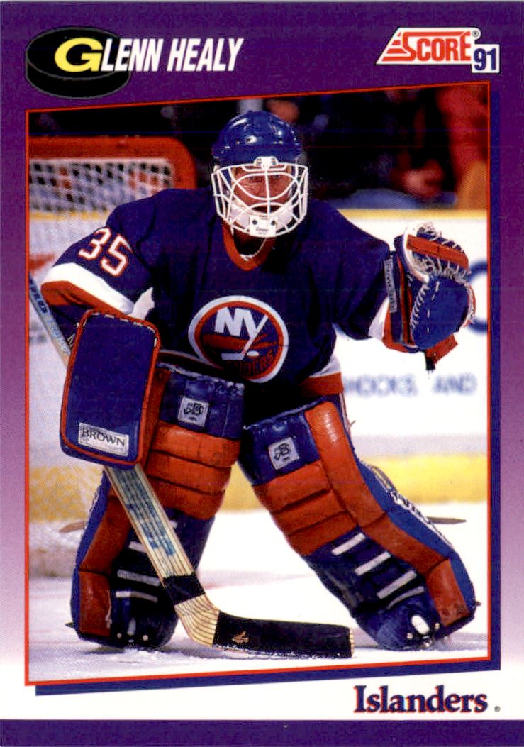 1991-92 Score American #68 Glenn Healy