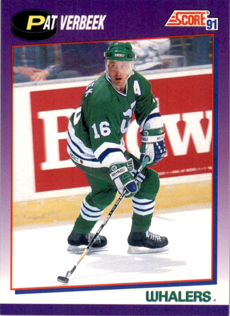 1991-92 Score American #70 Pat Verbeek