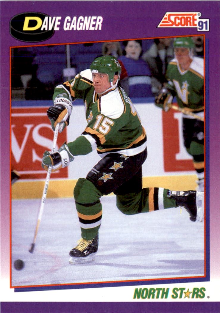 1991-92 Score American #72 Dave Gagner