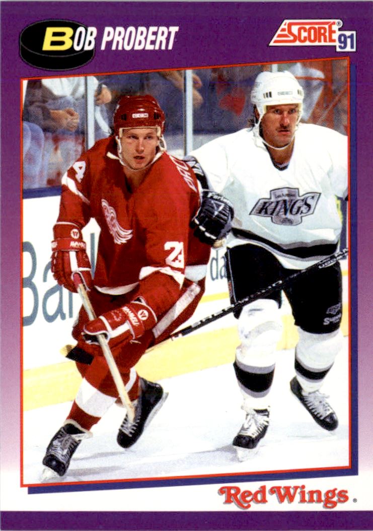 1991-92 Score American #73 Bob Probert
