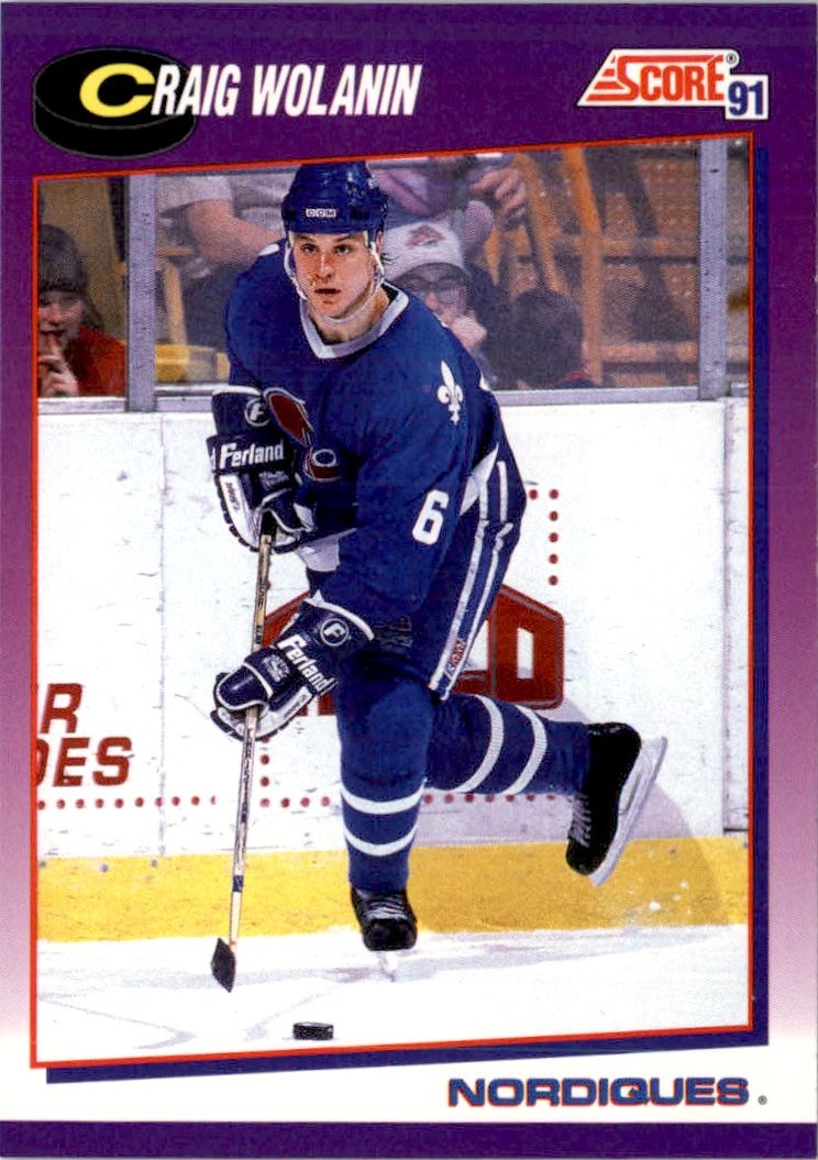 1991-92 Score American #74 Craig Wolanin