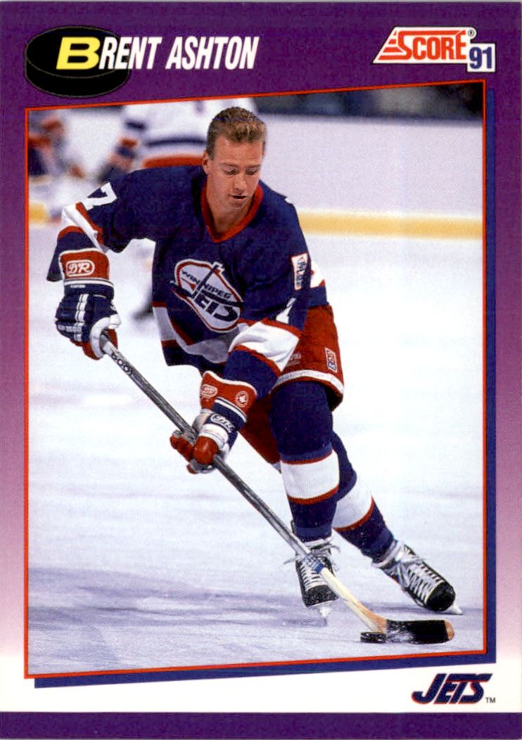 1991-92 Score American #78 Brent Ashton