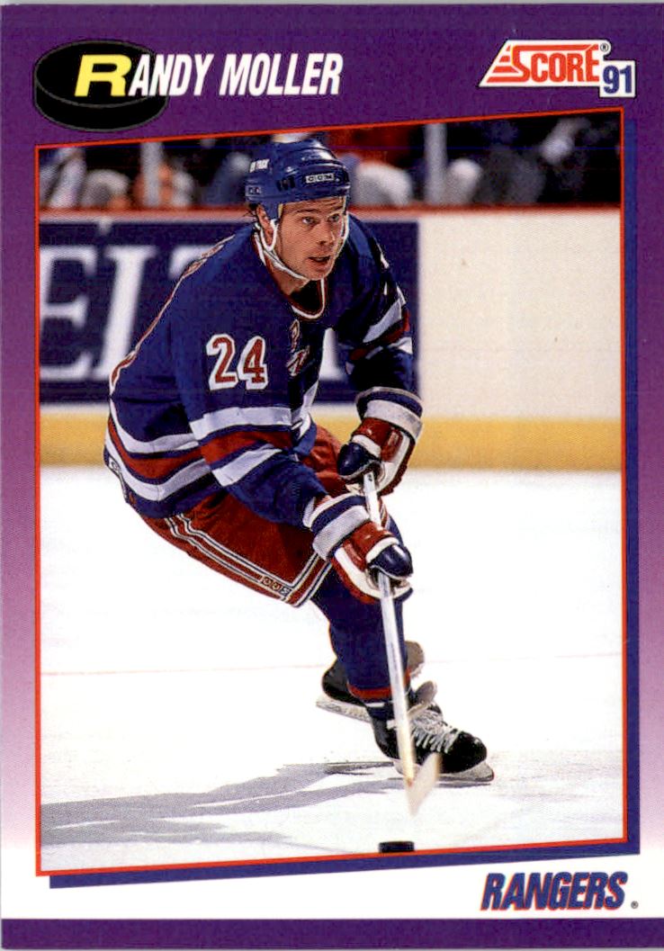 1991-92 Score American #79 Randy Moller
