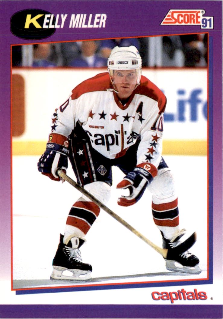 1991-92 Score American #81 Kelly Miller
