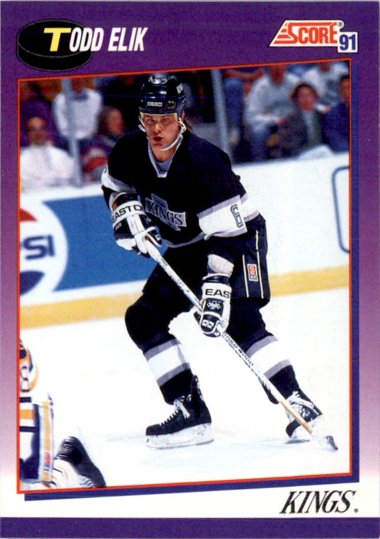 1991-92 Score American #83 Todd Elik