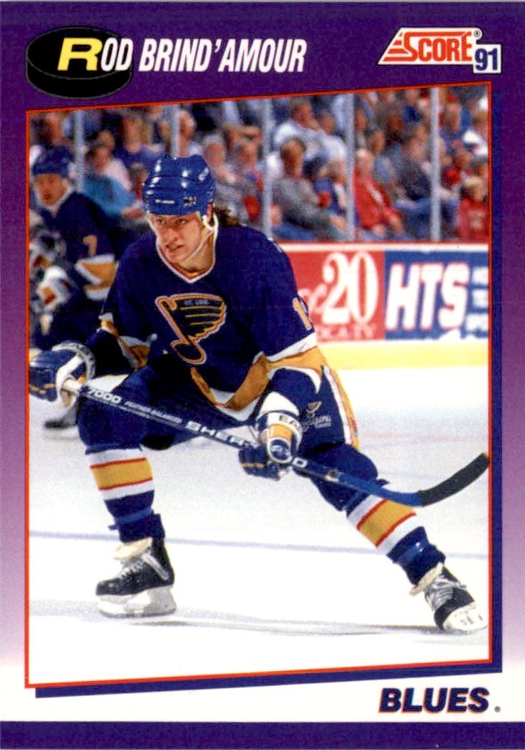 1991-92 Score American #85 Rod Brind'Amour