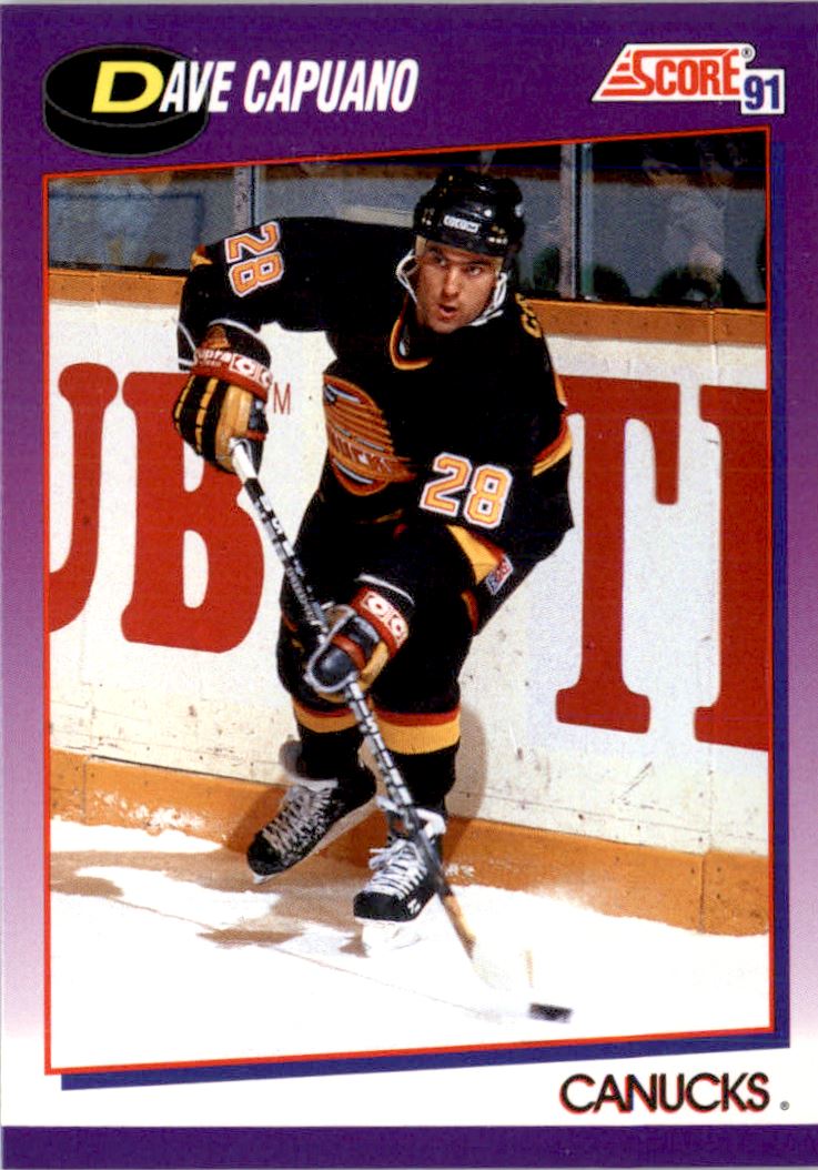 1991-92 Score American #86 Dave Capuano