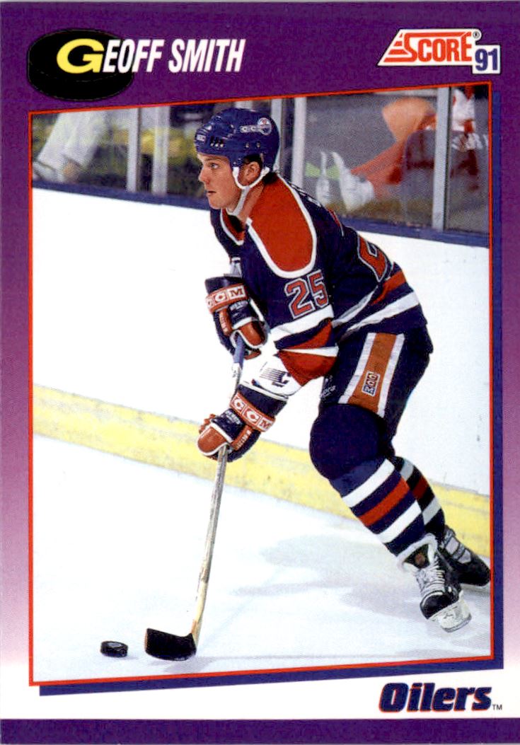 1991-92 Score American #87 Geoff Smith