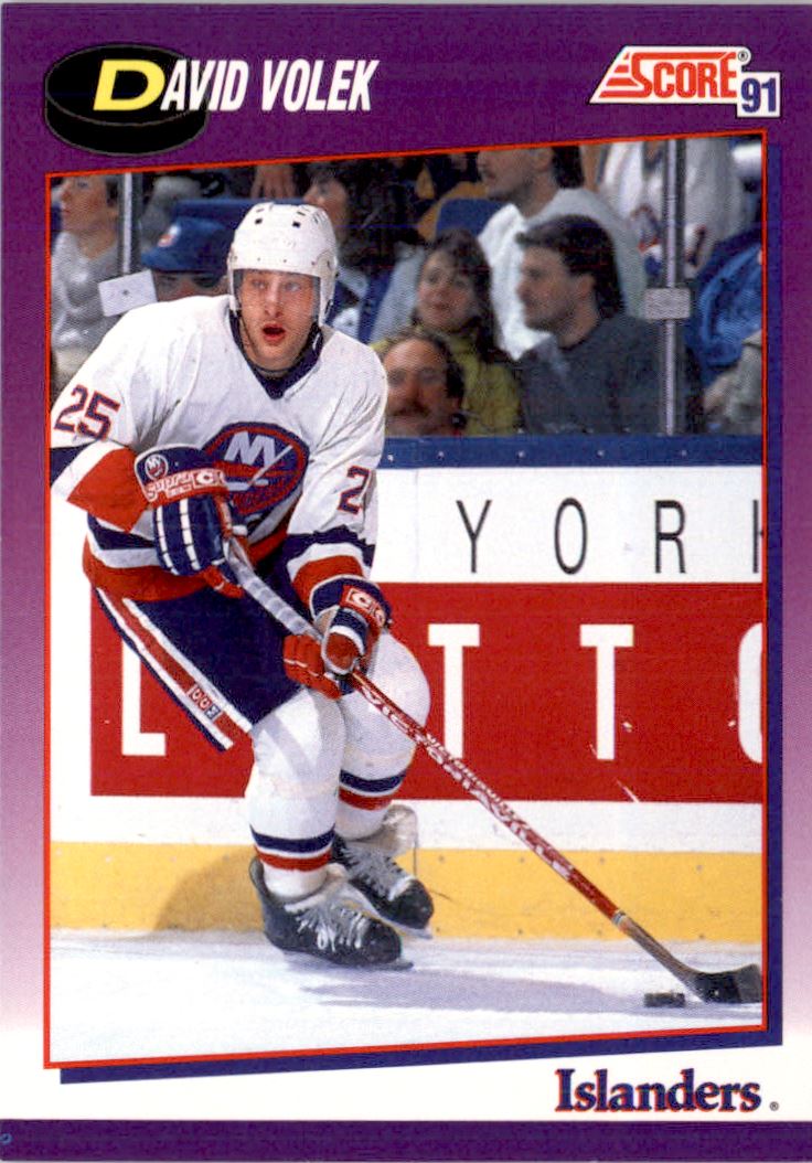 1991-92 Score American #88 David Volek