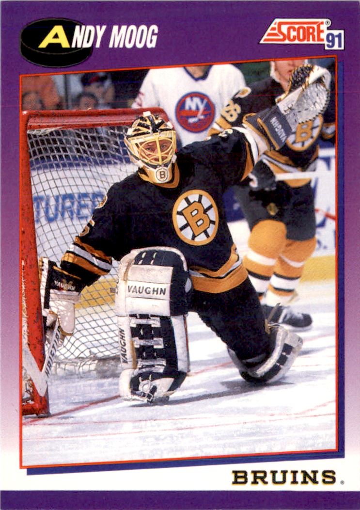 1991-92 Score American #90 Andy Moog