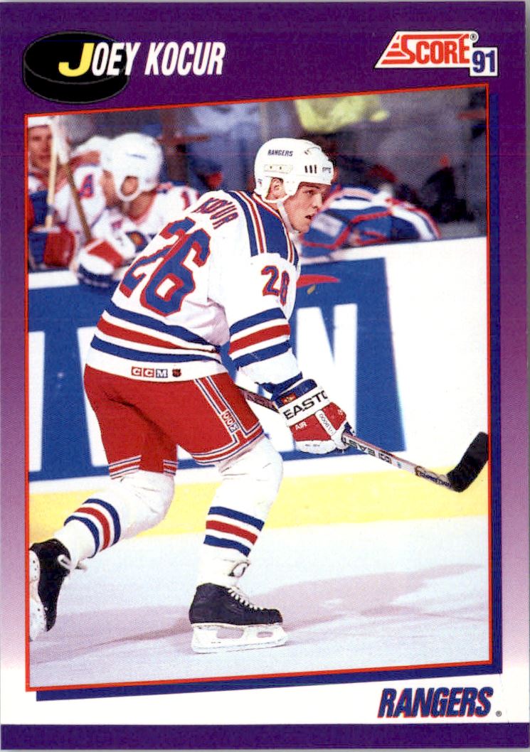 1991-92 Score American #92 Joey Kocur