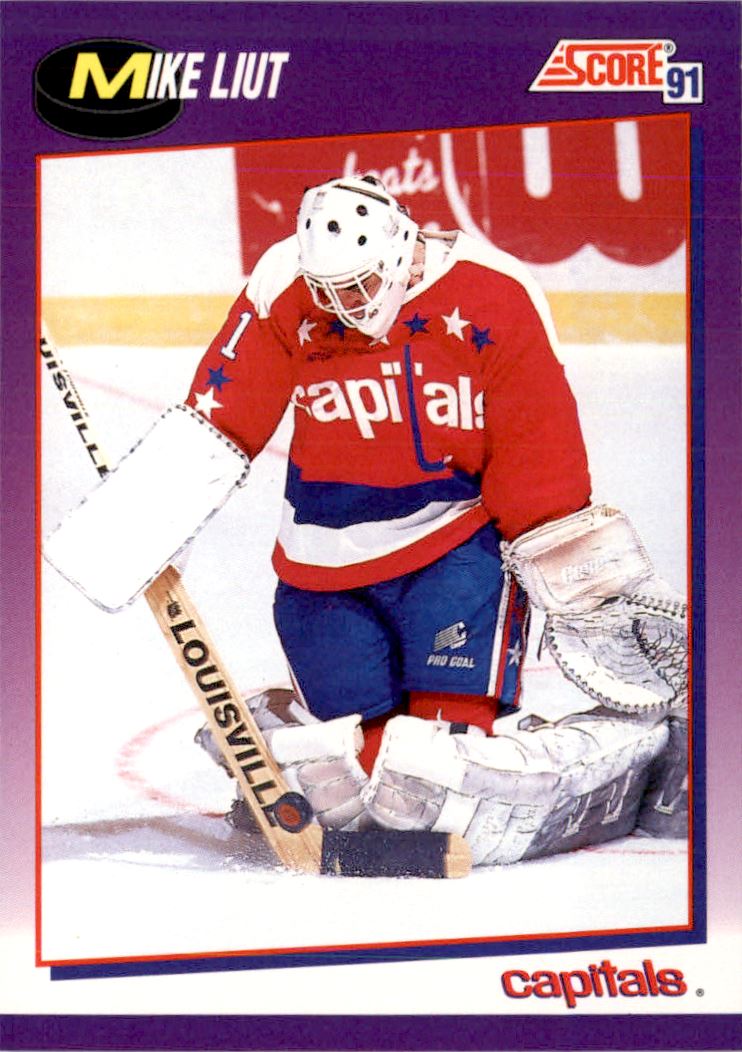 1991-92 Score American #99 Mike Liut